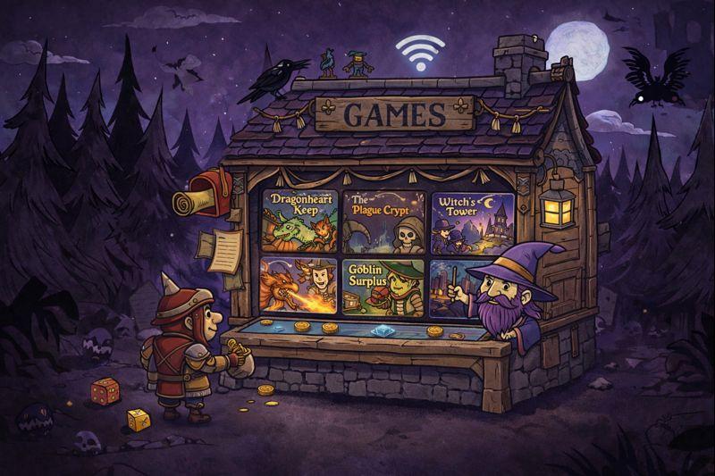 Publish real games, play anywhere