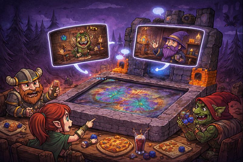 Doungim in-person and remote play